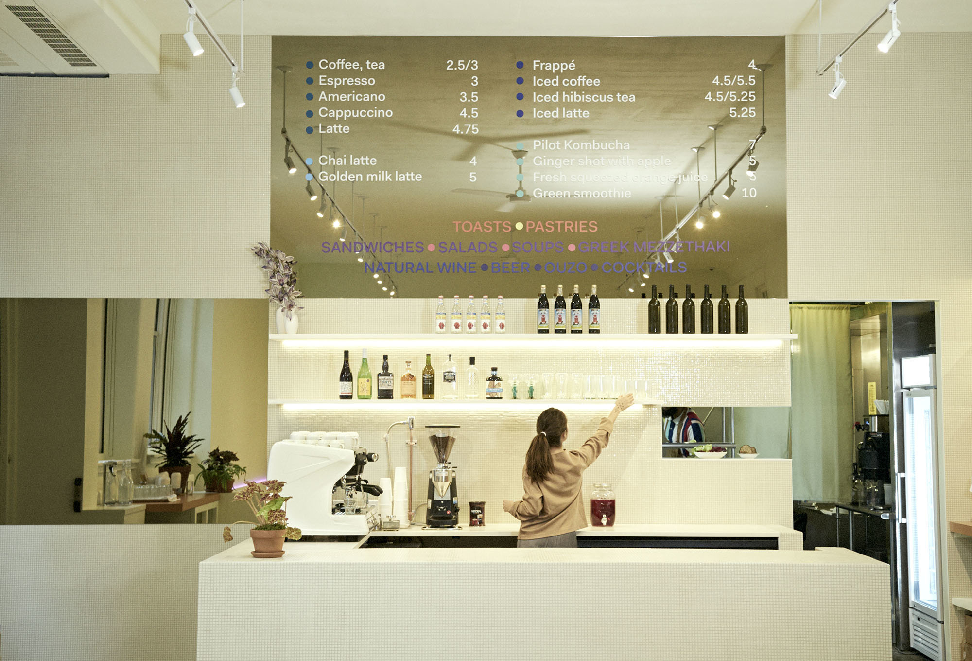 Mina’s Cafe at MoMA PS1. Photo: Flora Hanitijo